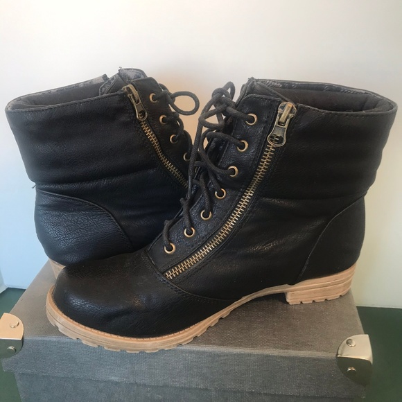 chase and chloe combat boots